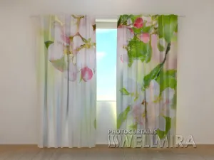 3D Curtain Quince Tree in Blossom