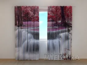 3D Curtain Thai Waterfall