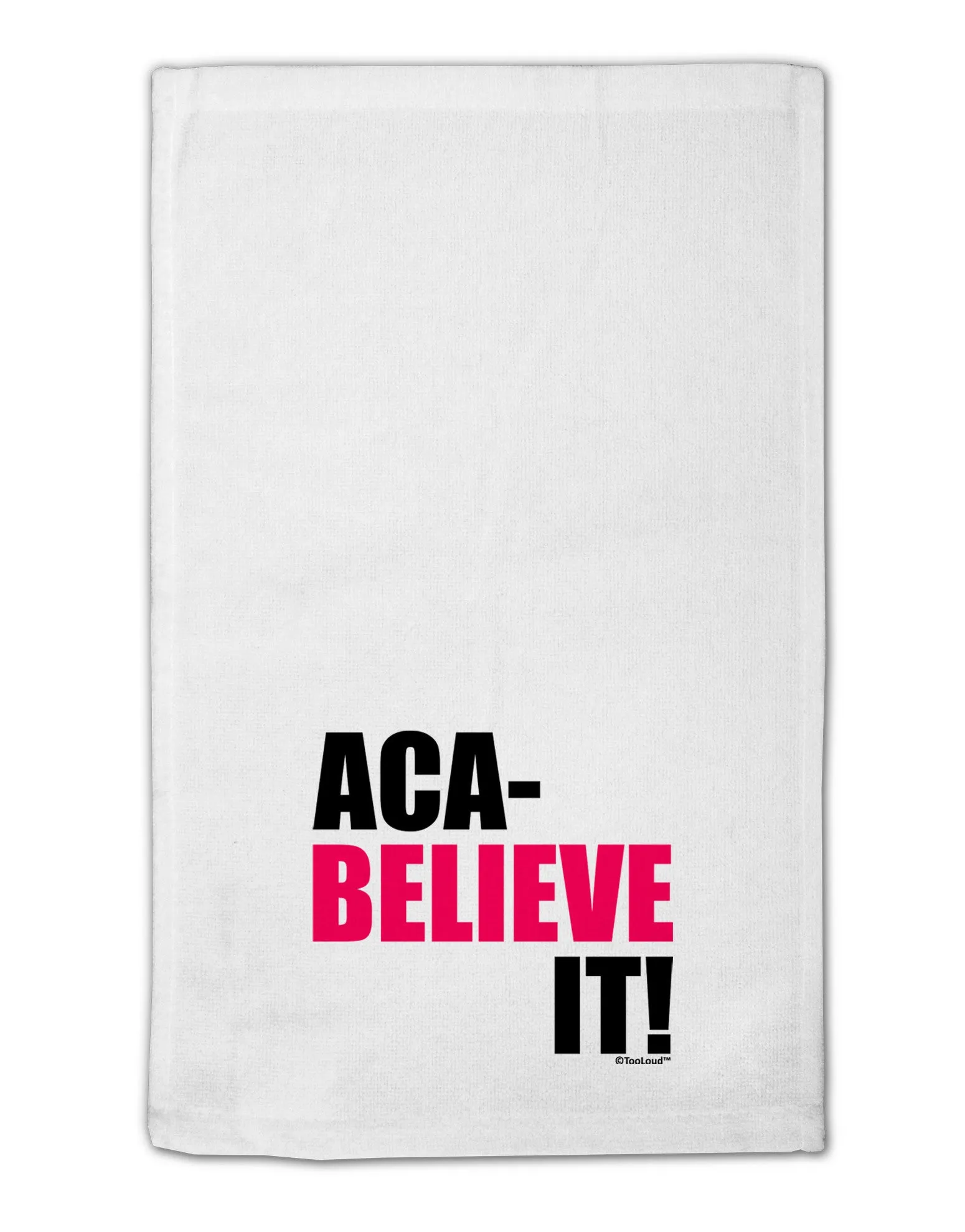 Aca Believe It 11&#x22;x18&#x22; Dish Fingertip Towel