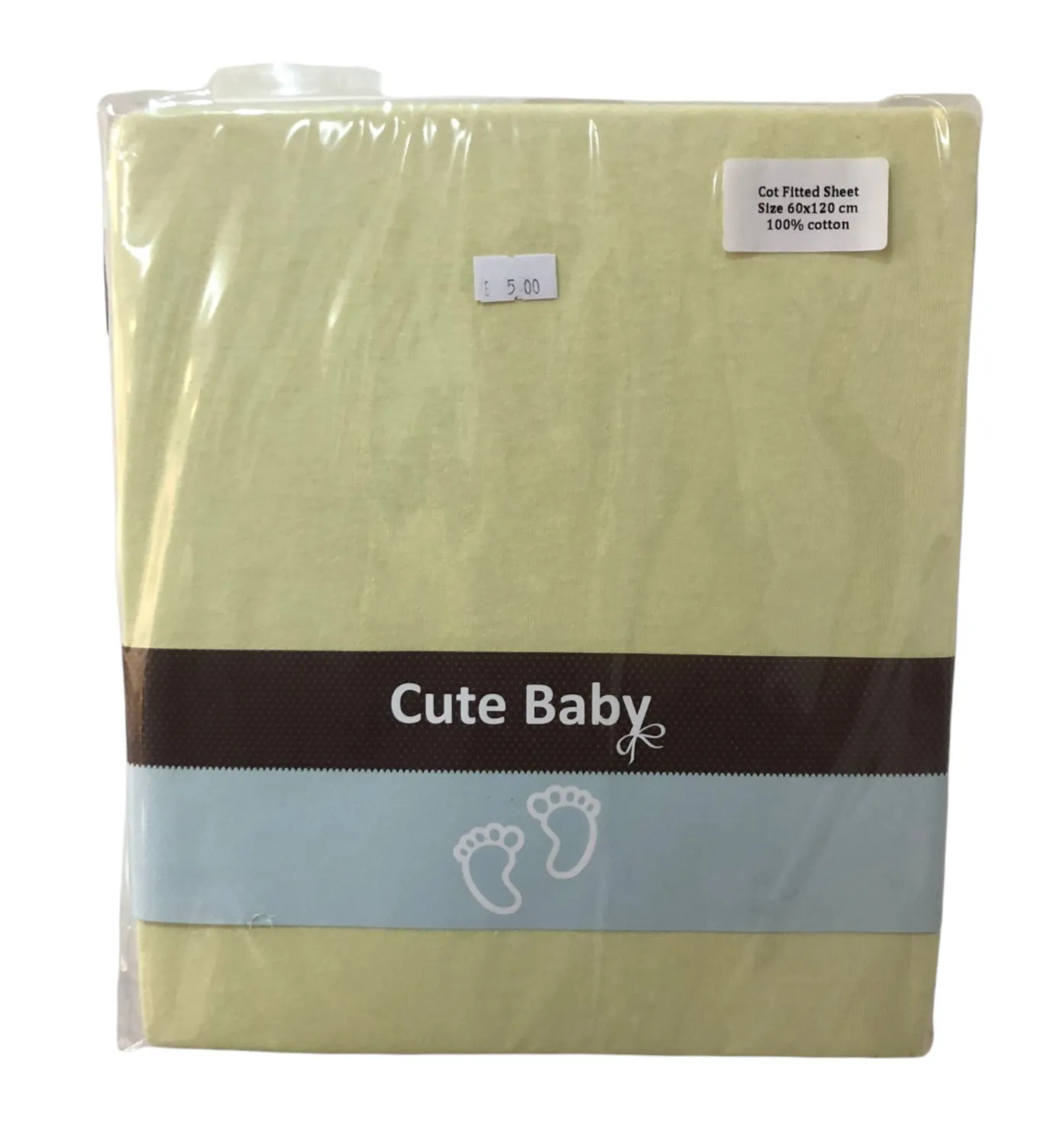 Cute baby fitted cot sheets