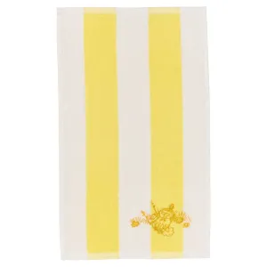 Little My Stripe Hand Towel 30 x 50 cm Yellow - Moomin Arabia