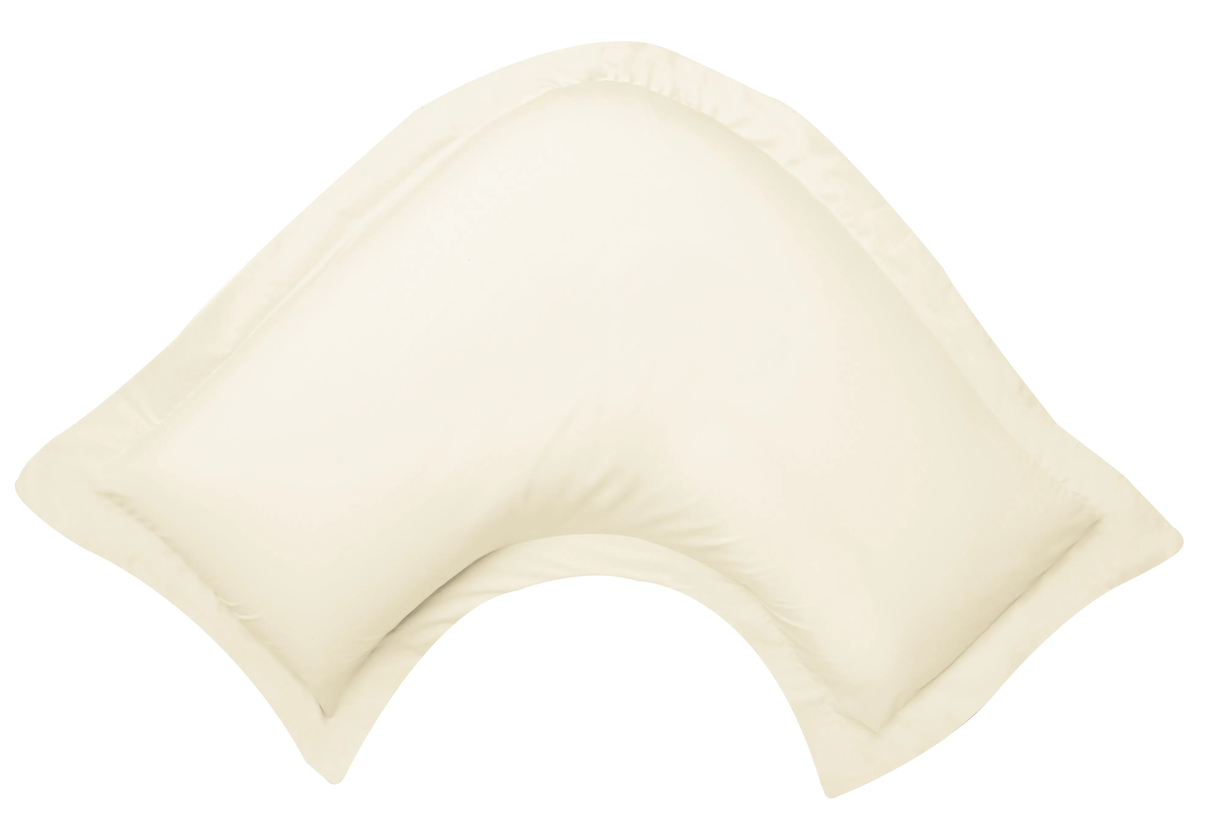 Logan & Mason 300TC Tri V Shape Pillowcase Black | Cream | Linen | Sky | White