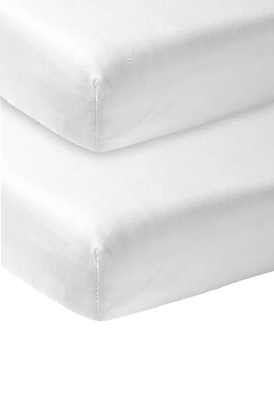 Meyco  Fitted Sheet 2 pack 120 x 60 cm