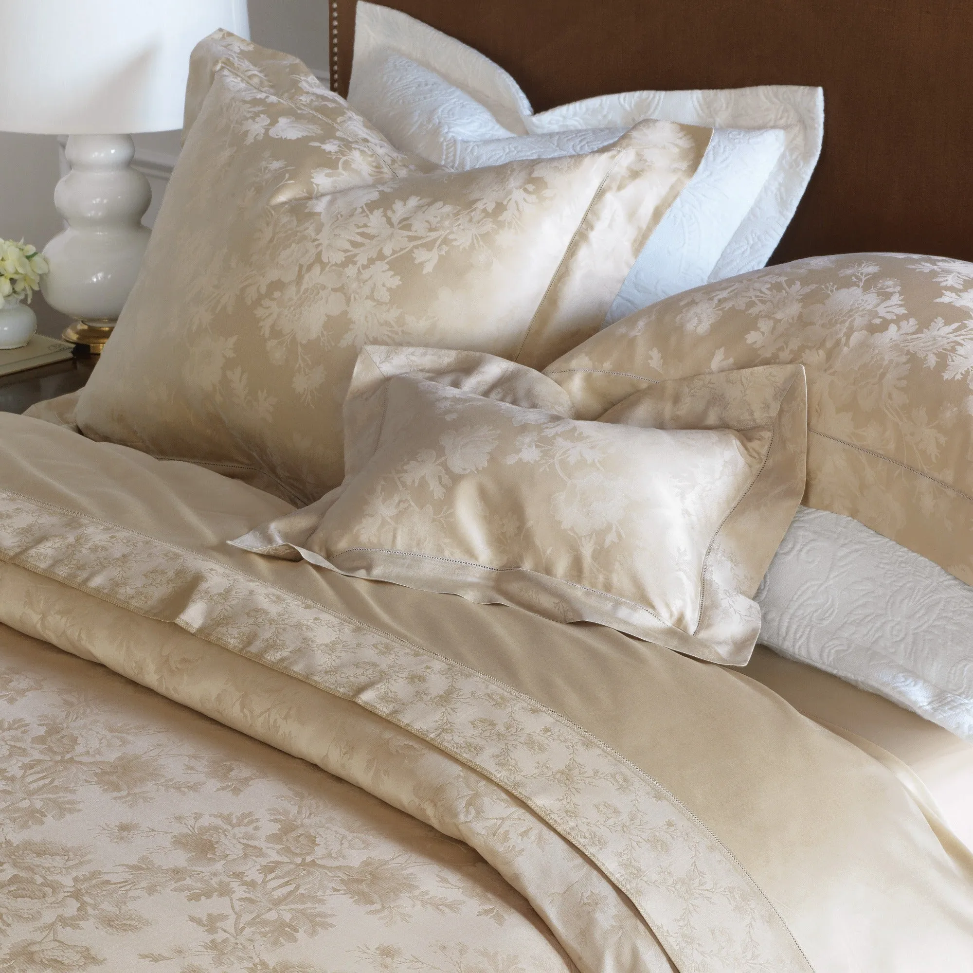 Millefleur Floral Duvet Cover in Sable