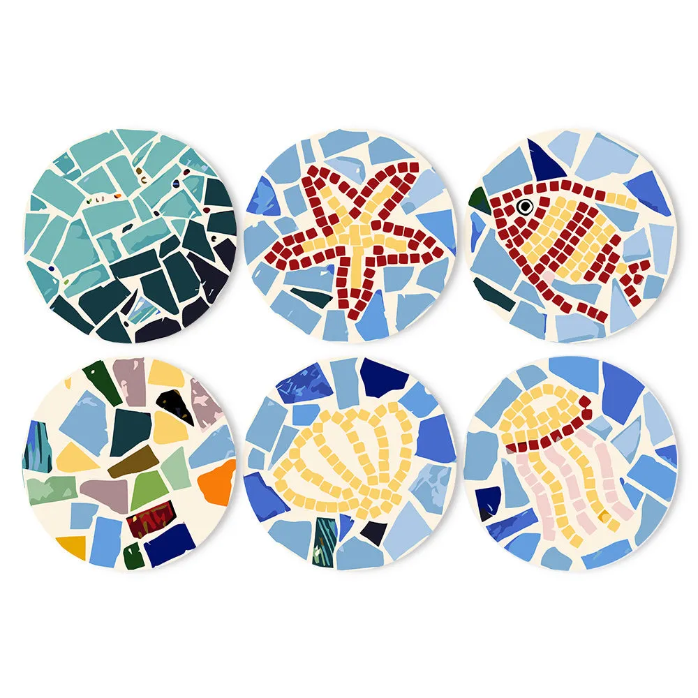 Mosaic Collection 1 - Paint by Numbers Placemats