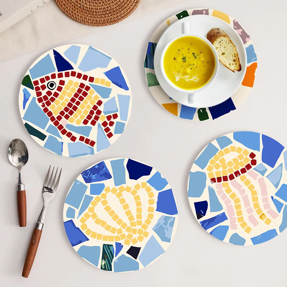 Mosaic Collection 1 - Paint by Numbers Placemats