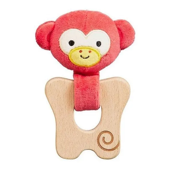 Petit Collage Cheeky Monkey Organic Teether