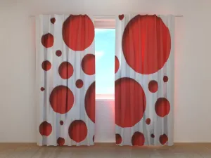 Photo Curtain Red Style